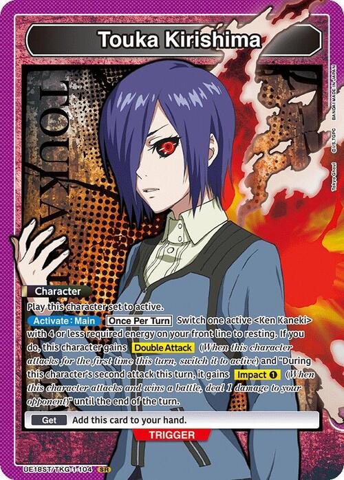 Touka Kirishima Frente