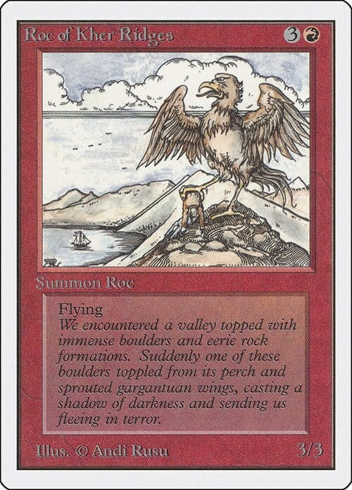 Roc of Kher Ridges Card Front