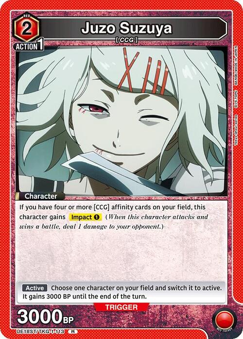 Juzo Suzuya Card Front