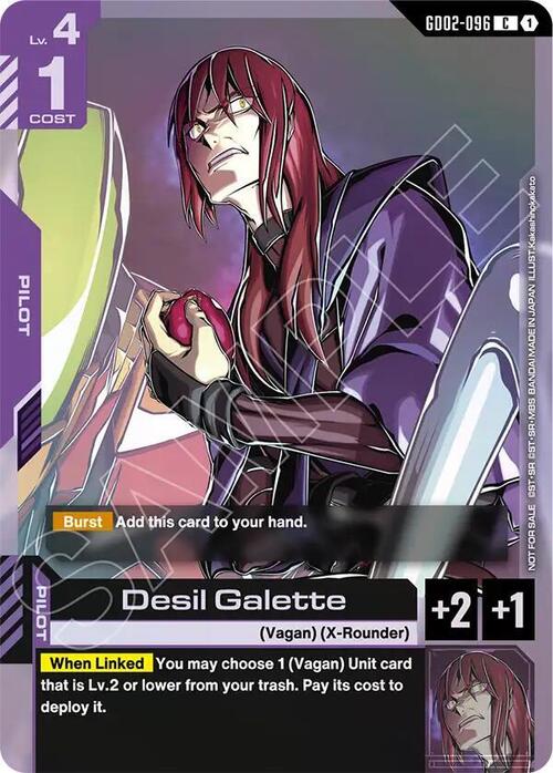 Desil Galette Card Front