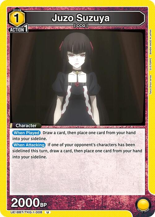Juzo Suzuya Card Front