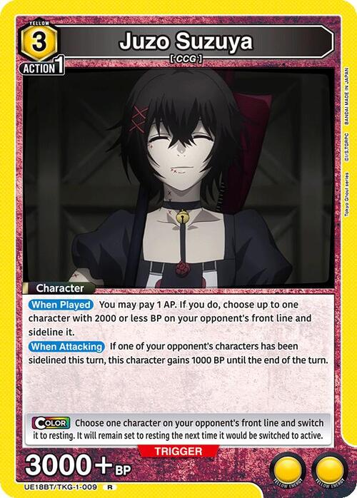 Juzo Suzuya Card Front