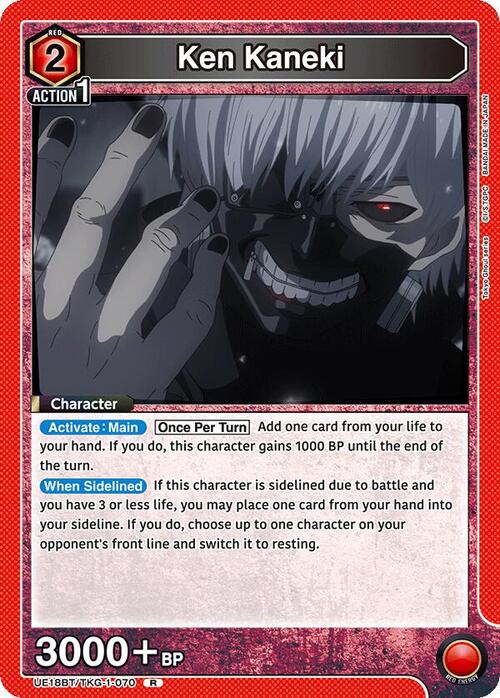 Ken Kaneki Card Front