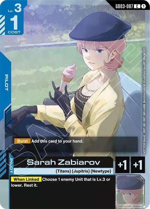 Sarah Zabiarov Frente