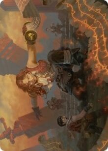 Art Series: Zealous Lorecaster Card Front