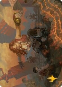 Art Series: Zealous Lorecaster Card Front