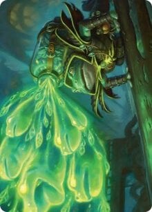 Art Series: Burrog Barrage Card Front