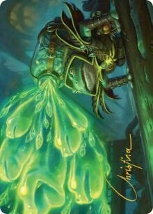 Art Series: Burrog Barrage Card Front