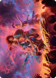 Art Series: Zaffai and the Tempests Card Front