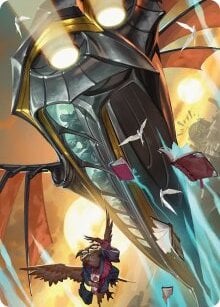 Art Series: Strixhaven Skycoach Card Front