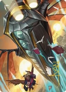 Art Series: Strixhaven Skycoach Card Front