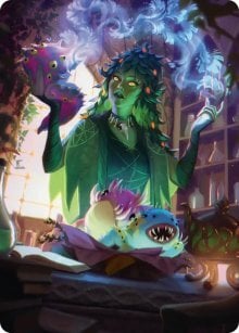 Art Series: Dina, Essence Brewer Card Front