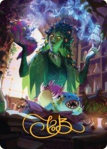 Art Series: Dina, Essence Brewer Card Front