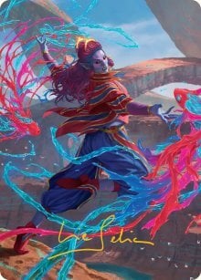 Art Series: Rootha, Mastering the Moment Card Front