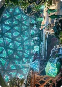 Art Series: Lattice Library Card Front