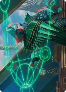 Art Series: Nev, the Practical Dean Card Front