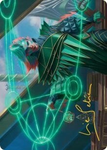 Art Series: Nev, the Practical Dean Card Front