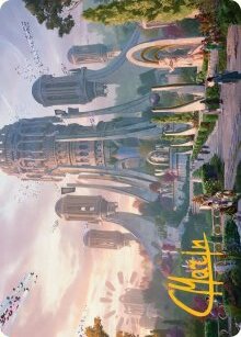 Art Series: Command Tower Card Front