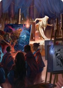 Art Series: Archaeomancer Card Front