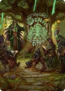 Art Series: Sylvan Library Card Front