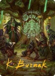 Art Series: Sylvan Library Card Front