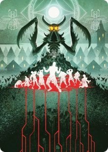 Art Series: Feed the Swarm Card Front