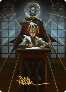 Art Series: Vampiric Tutor Card Front