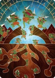 Art Series: Empty the Warrens Card Front