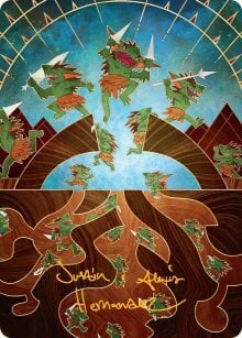 Art Series: Empty the Warrens Card Front