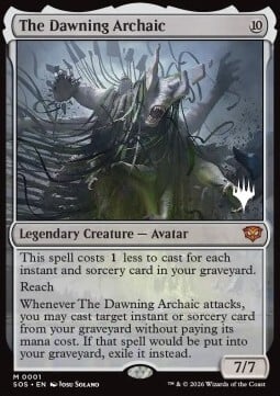 The Dawning Archaic Card Front