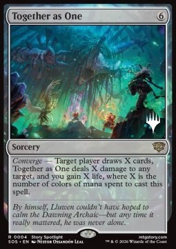 Together as One Card Front