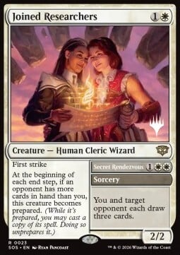 Joined Researchers // Secret Rendezvous Card Front