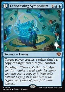 Echocasting Symposium Card Front