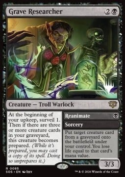 Grave Researcher // Reanimate Card Front