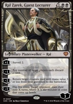 Ral Zarek, Guest Lecturer Card Front