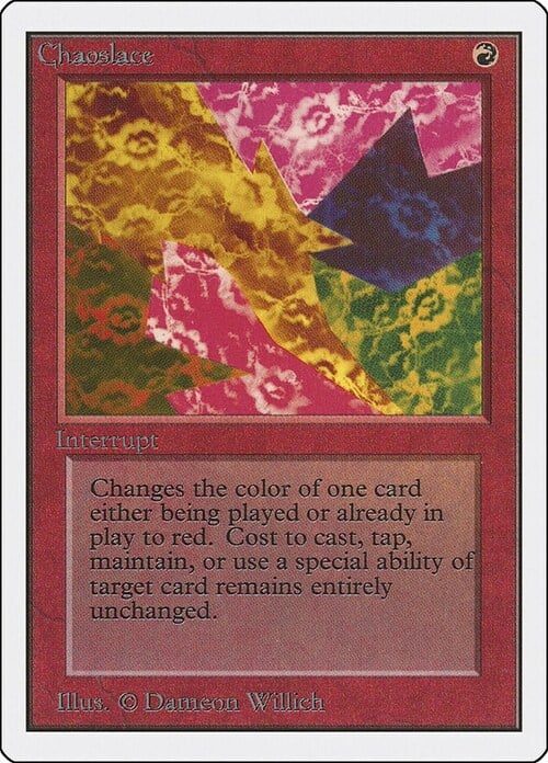 Chaoslace Card Front