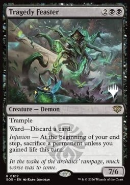 Tragedy Feaster Card Front