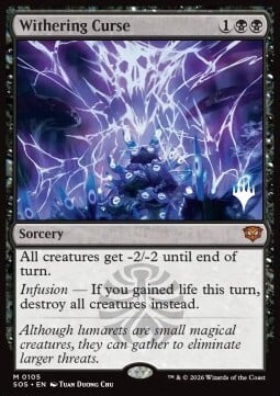 Withering Curse Card Front