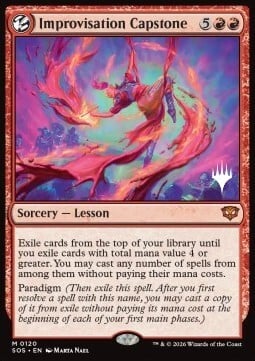 Improvisation Capstone Card Front