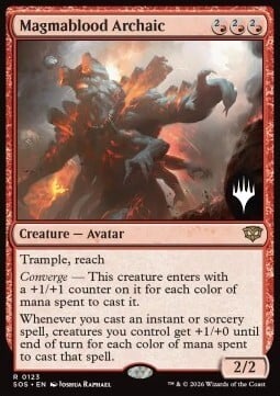 Magmablood Archaic Card Front