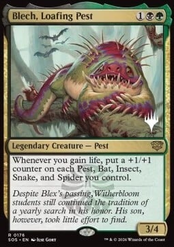 Blech, Loafing Pest Card Front