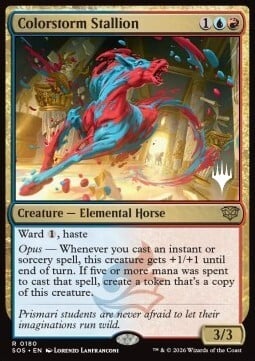 Colorstorm Stallion Card Front