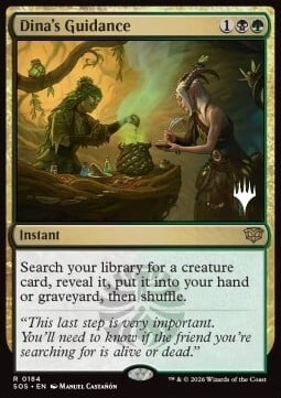 Dina's Guidance Card Front