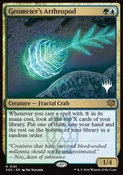 Geometer's Arthropod Card Front