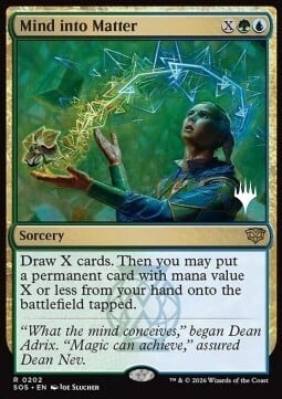 Mind into Matter Card Front