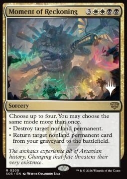 Moment of Reckoning Card Front