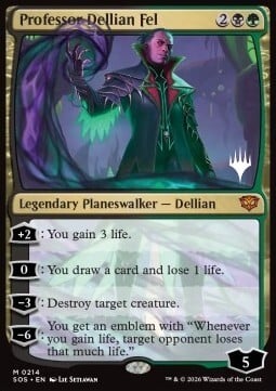 Professor Dellian Fel Card Front
