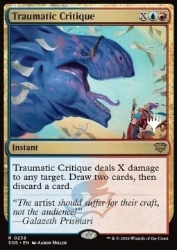 Traumatic Critique Card Front
