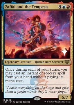 Zaffai and the Tempests Card Front