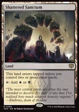 Santuario Frantumato Card Front